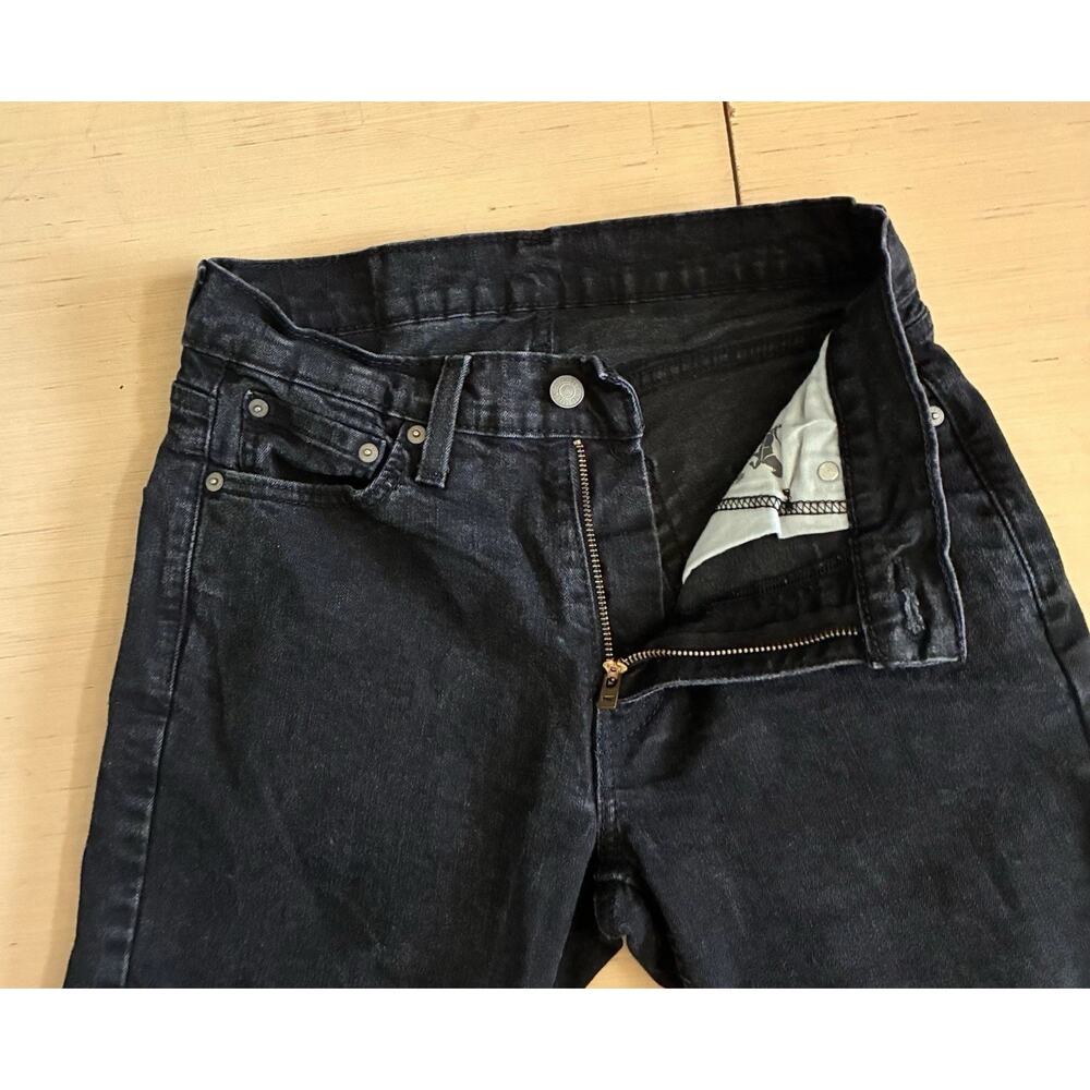 Levi's 541 Men's Size 30x30 Athletic Taper Fit Stretch Black Denim Jeans - Picture 6 of 16